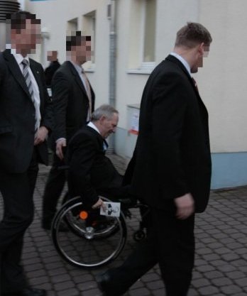 Schäuble mit Stasi 2.0 Flyer